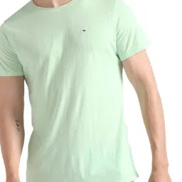 Tommy Hilfiger Opal Green Slim Fit T-Shirt-picture-15