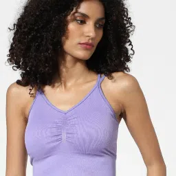 Only Purple Full Coverage Sports Bra image 1