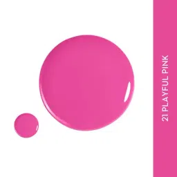 SUGAR Cosmetics Tip Tac Toe Nail Lacquer Classic 21 Playful Pink - 9 ml image 2