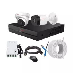 CP PLUS CCTV Combo Kit 2.4 MP Indoor & Outdoor with 4 Channel DVR, 1 Dome 1 Bullet Camera, 4 Channel SMPS, 70 m Copper Cable & Connectors-picture-5