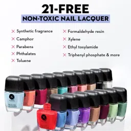 SUGAR Cosmetics Tip Tac Toe Nail Lacquer Classic 21 Playful Pink - 9 ml image 5