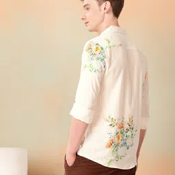 Mast & Harbour Opaque Floral Printed Casual Shirt image 2