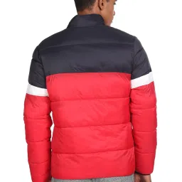 U.S. Polo Assn. Navy Regular Fit Colour Block Jacket image 2