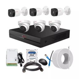 CP PLUS CCTV Combo Kit 2.4 MP Indoor & Outdoor with 8 Channel DVR, 3 Dome 3 Bullet Camera, 8 Channel SMPS, 70 m Cable, 1TB HDD & Connectors-picture-16