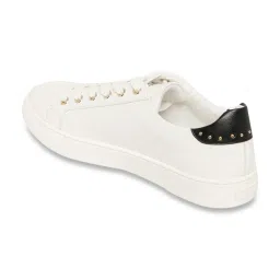 Aldo Women's White Casual Sneakers image 5