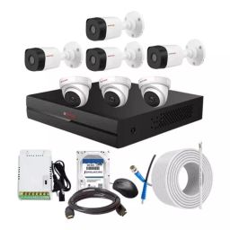 CP PLUS CCTV Combo Kit 2.4 MP Indoor & Outdoor with 8 Channel DVR, 3 Dome 4 Bullet Camera, 8 Channel SMPS, 70 m Cable, 500GB HDD & Connectors-picture-13