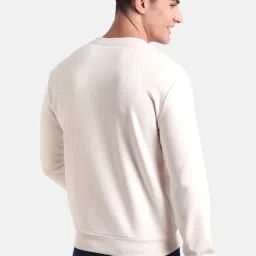 United Colors of Benetton Beige Round Neck Sweatshirt image 2