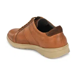 Carlo Romano Men's Tan Derby Shoes image 5