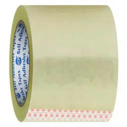 VCR 65 m x 96 mm Biaxially Oriented Polypropylene Self Adhesive Transparent Cello Tape, 3 Rolls Per Pack image 3
