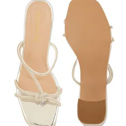 DressBerry Embellished Party Block Heels image 2