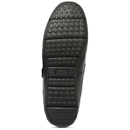 Woodland Men's Black Casual Loafers image 4