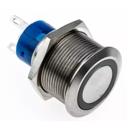 RS PRO Illuminated Push Button Switch Momentary 22.2 mm Cutout SPDT Yellow LED 250 V AC, 1759701-picture-32