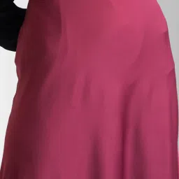 FableStreet Maroon Regular Fit Skirt image 5