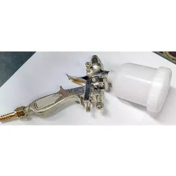 Shiv Alaska Spray Gun 1/4 Pint 220 V Hvlp Sprayer Vertical with Plastic Cup Capacity 118 ml image 4