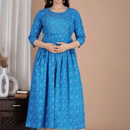 FASHION CLOUD Women Pure Cotton Maternity Kurtis-image-38