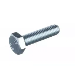 Rpi Shop M8 x 45mm Hex Head Bolt/Screw Zinc-Coated Machine Thread Pack of 50 Pcs-picture-12
