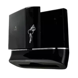 Dolphy Black Multifold Mini Hand Towel Paper Dispenser, DPDR0002 image 2