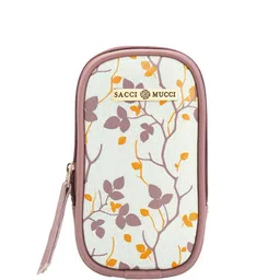 Sacci Mucci Floral Printed Handheld Bag with Applique-picture-54