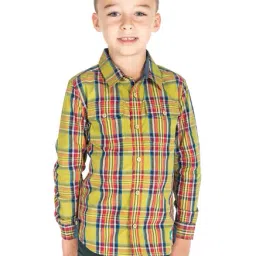 Cherry Crumble By Nitt Hyman Kids Multicolor Checks Shirt-picture-16