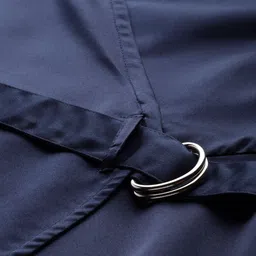 DressBerry Glam Satin Finish Belted Sheath Midi Dress image 3
