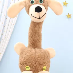 Aarohi Toys Talking & Dancing Musical Dog Brown - Height 32 cm-image-18