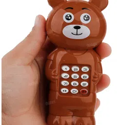 Fiddlerz Bear Musical Phone Toy for Kids Interactive Educational Play with Sound and Fun Buttons for Ages 2 year plus-image-68
