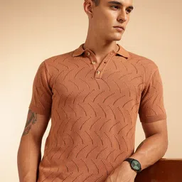 French Connection Men Premium Knitted Polo Collor Casual T-Shirt-picture-20