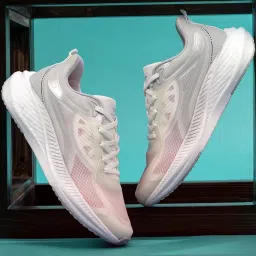 Red Tape Women's Drift+ Pink & Grey Running Shoes image 1