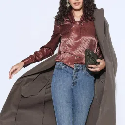 Vero Moda Brown Printed Top image 1