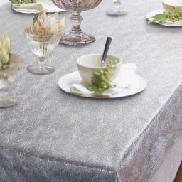 Freelance Solid White PVC Set of 1 Table Cloth image 1