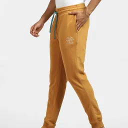 Jack & Jones Yellow Cotton Regular Fit Joggers image 3