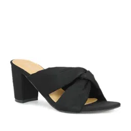 Inc.5 Women's Black Cross Strap Sandals-picture-28