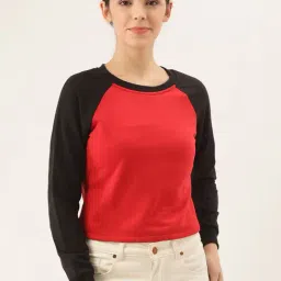 Belle Fille Red Full Sleeves Sweatshirt-picture-12