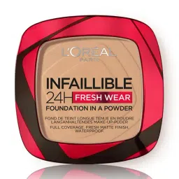 L'Oreal Paris Infallible 24H Fresh Wear Foundation in a Powder 140 Golden Beige - 9 gm-picture-15