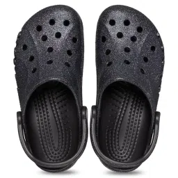 Crocs Men's Baya Black Back Strap Clogs image 1
