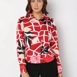 Vero Moda Multicolor Printed Shirt image 1