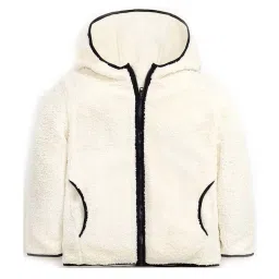 Cherry Crumble by Nitt Hyman Kids Off-White & Black Regular Fit Full Sleeves Sweatshirt image 1