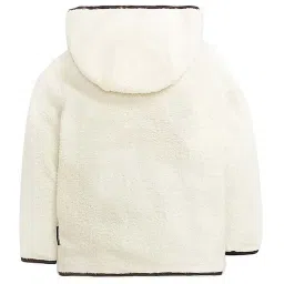 Cherry Crumble by Nitt Hyman Kids Off-White & Black Regular Fit Full Sleeves Sweatshirt image 2