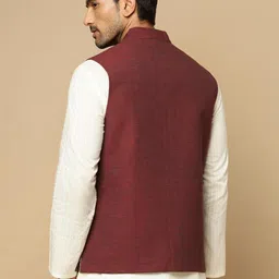 Fabindia Men Pure Cotton Nehru Jacket image 2