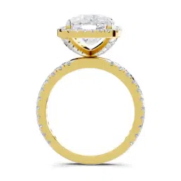 Sparkles Lab Grown Diamond 14k (585) Yellow Gold Ring for Women image 3