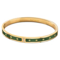 Guy Laroche Grace Stainless Steel Women Gold Bangle image 1