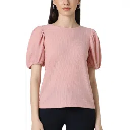 Van Heusen Pink Regular Fit Top image 1