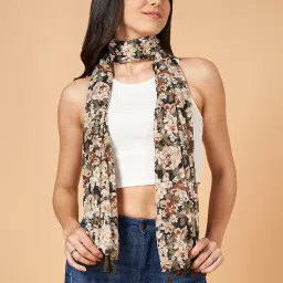 Honey by Pantaloons Multicoloured Floral Scarf image 1