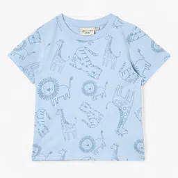 Juniors by Babyshop Boys Printed Extended Sleeves T-shirt image 1