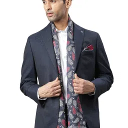 Tossido Blue Printed Stole image 1