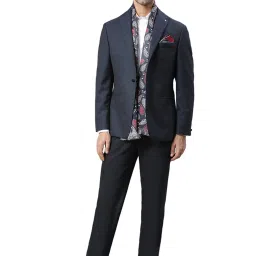 Tossido Blue Printed Stole image 2