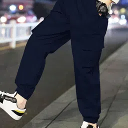 TIOR Boys Classic Pleated Cargos Trousers-picture-40