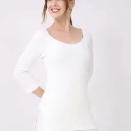 Monte Carlo White Regular Fit Thermal Top image 4