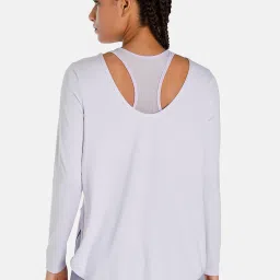 Puma STUDIO YOGINI LITE Lavender T-Shirt image 2