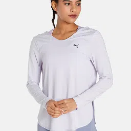 Puma STUDIO YOGINI LITE Lavender T-Shirt image 1